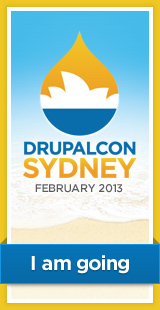 DrupalCon Sydney 2013 - I'm going