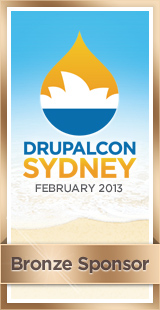 DrupalCon Sydney 2013 - Bronze Sponsor