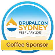 DrupalCon Sydney 2013 - Coffee Sponsor