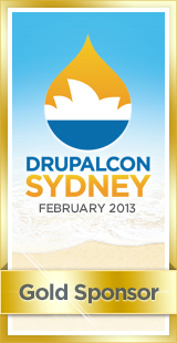 DrupalCon Sydney 2013 - Gold Sponsor