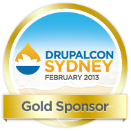 DrupalCon Sydney 2013 - Gold Sponsor