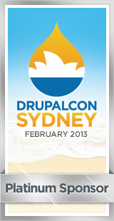 DrupalCon Sydney 2013 - Platinum Sponsor
