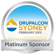 DrupalCon Sydney 2013 - Platinum Sponsor